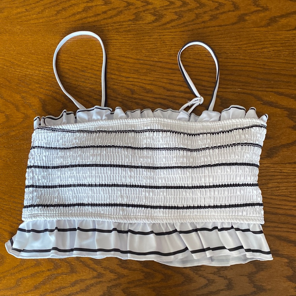 NWOT Mooslover Bandeau Bikini Top